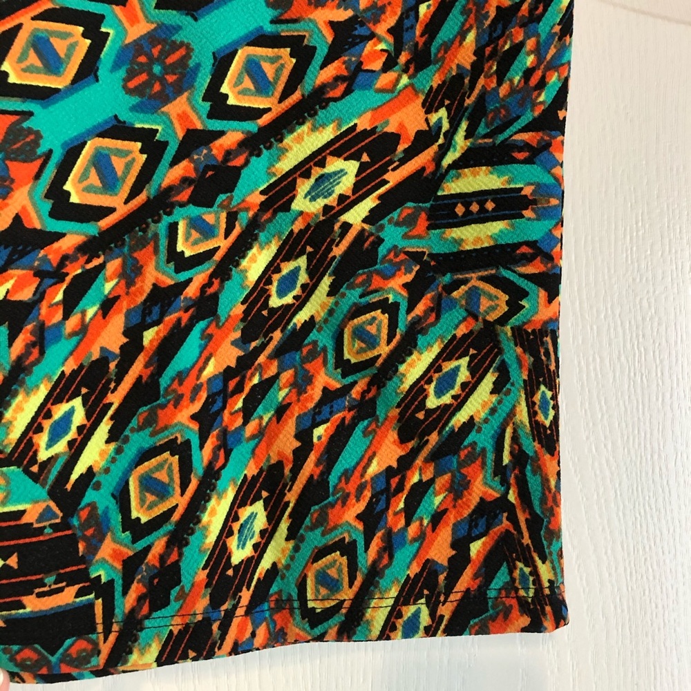 Neon Print Cassie Skirt